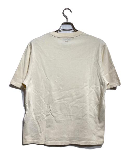 AMI PARIS（アミ パリス）AMI PARIS (アミ パリス) ハートロゴTシャツ/Heart Logo T-Shirt ベージュ サイズ:XSの古着・服飾アイテム