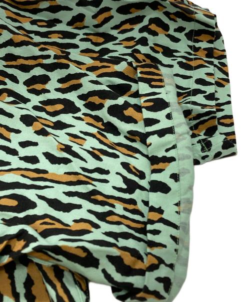 WACKO MARIA（ワコマリア）WACKO MARIA (ワコマリア) LEOPARD HAWAIAN SHIRT TYPE-6 グリーン×ブラウン サイズ:Sの古着・服飾アイテム