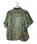 WACKO MARIA (ワコマリア) LEOPARD HAWAIAN SHIRT TYPE-6 グリーン×ブラウン サイズ:S：28000円