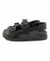 GUCCI (グッチ) ミニダブルGサンダル/Mini Double G sandals ブラック サイズ:37・1/2：13000円