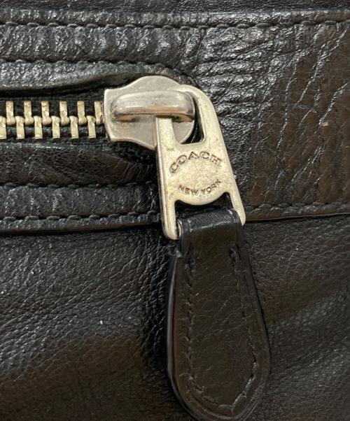COACH（コーチ）COACH (コーチ) レザーショルダーバッグ/Leather shoulder bag ブラック サイズ:不明の古着・服飾アイテム