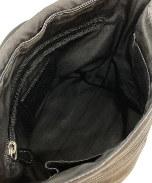 COACH（コーチ）COACH (コーチ) レザーショルダーバッグ/Leather shoulder bag ブラック サイズ:不明の古着・服飾アイテム