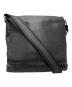 COACH（コーチ）の古着「レザーショルダーバッグ/Leather shoulder bag」｜ブラック