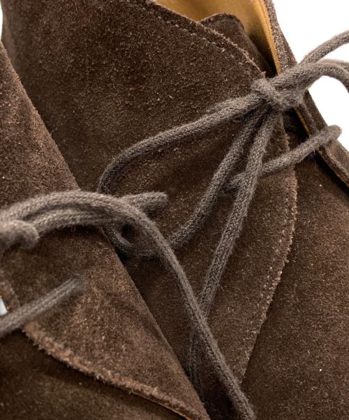 Crockett & Jones（クロケット＆ジョーンズ）Crockett & Jones (クロケット＆ジョーンズ) BARNEYS NEWYORK (バーニーズ・ニューヨーク) 別注スウェードチャッカーブーツ ブラウン サイズ:7 1/2 Eの古着・服飾アイテム
