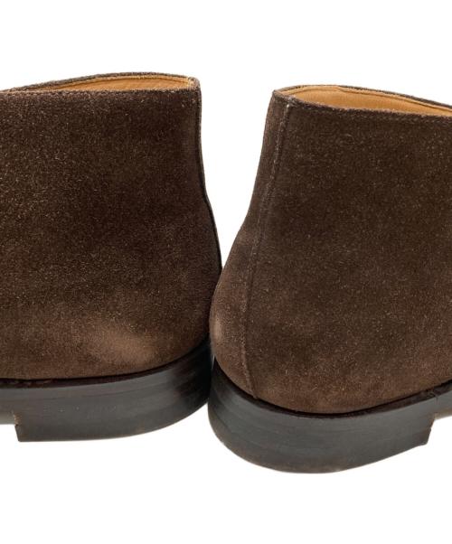 Crockett & Jones（クロケット＆ジョーンズ）Crockett & Jones (クロケット＆ジョーンズ) BARNEYS NEWYORK (バーニーズ・ニューヨーク) 別注スウェードチャッカーブーツ ブラウン サイズ:7 1/2 Eの古着・服飾アイテム