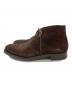 Crockett & Jones (クロケット＆ジョーンズ) BARNEYS NEWYORK (バーニーズ・ニューヨーク) 別注スウェードチャッカーブーツ ブラウン サイズ:7 1/2 E：25000円