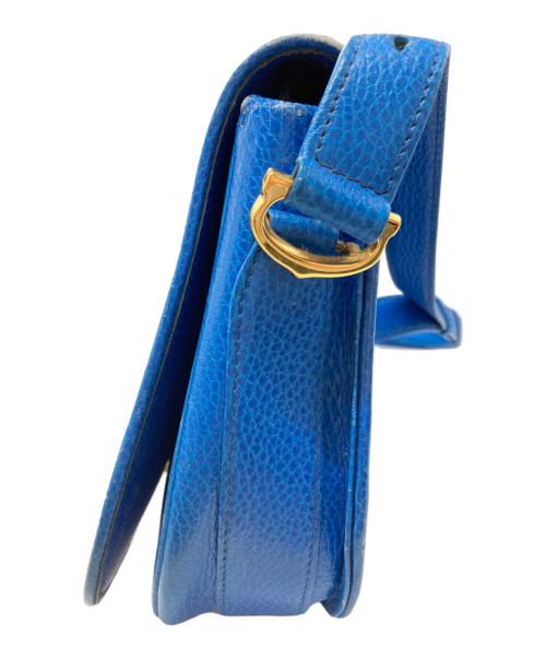 Cartier（カルティエ）Cartier (カルティエ) レザーショルダーバッグ/Leather shoulder bag ブルー サイズ:不明の古着・服飾アイテム