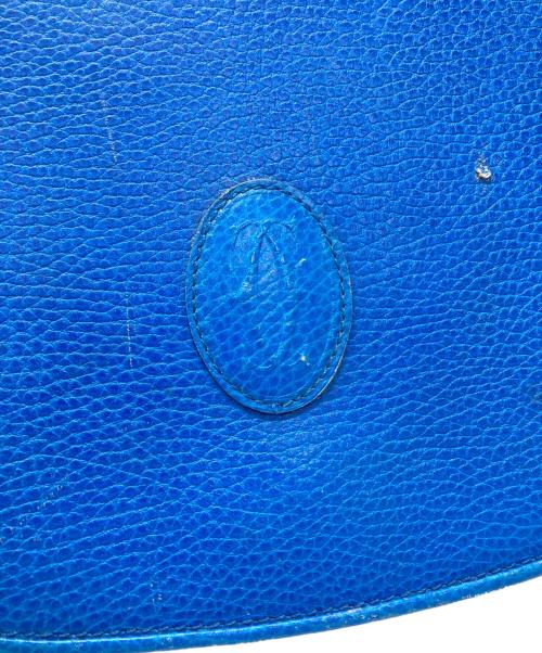 Cartier（カルティエ）Cartier (カルティエ) レザーショルダーバッグ/Leather shoulder bag ブルー サイズ:不明の古着・服飾アイテム
