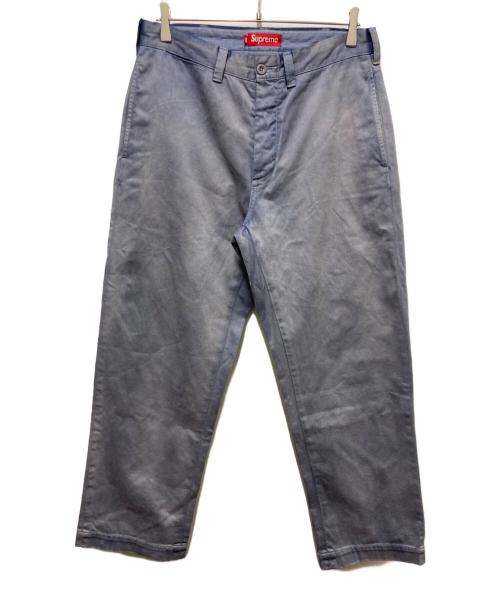 SUPREME（シュプリーム）Supreme (シュプリーム) Pin Up Chino Pant ネイビー サイズ:30の古着・服飾アイテム