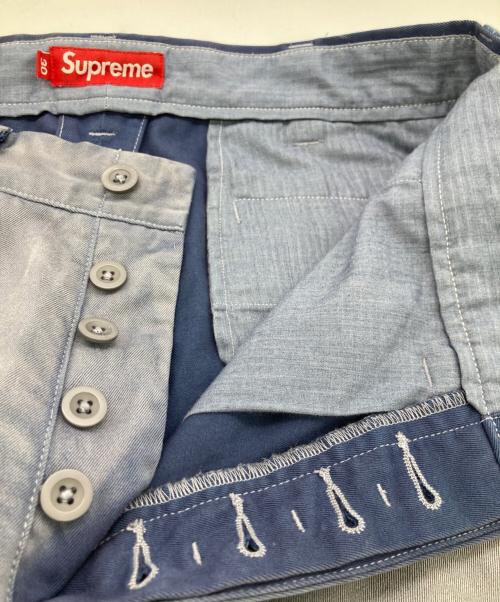 SUPREME（シュプリーム）Supreme (シュプリーム) Pin Up Chino Pant ネイビー サイズ:30の古着・服飾アイテム
