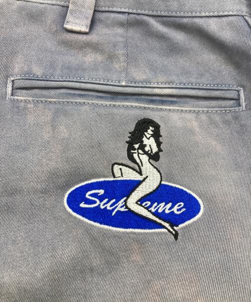 SUPREME（シュプリーム）Supreme (シュプリーム) Pin Up Chino Pant ネイビー サイズ:30の古着・服飾アイテム