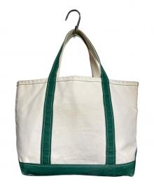 L.L.Bean（エルエルビーン）の古着「USA製トートバッグ/USA-made tote bag」｜ベージュ