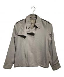 Jean Paul GAULTIER（ジャンポールゴルチェ）の古着「ウールギャバライダースジャケット / Wool Gabardine Biker Jacket」｜グレー