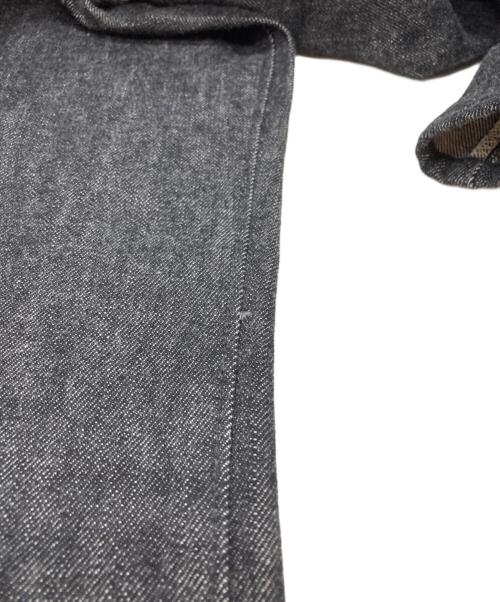 BUZZ RICKSON'S（バズリクソンズ）BUZZ RICKSON'S (バズリクソンズ) World War 2 Black Denim Waist Overalls/第二次世界大戦期 ブラックデニム・ウエストオーバーオール グレー サイズ:W36 L34の古着・服飾アイテム