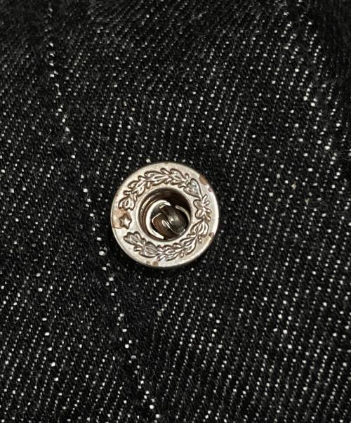 BUZZ RICKSON'S（バズリクソンズ）BUZZ RICKSON'S (バズリクソンズ) World War 2 Black Denim Waist Overalls/第二次世界大戦期 ブラックデニム・ウエストオーバーオール グレー サイズ:W36 L34の古着・服飾アイテム