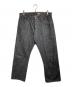 BUZZ RICKSON'S（バズリクソンズ）の古着「World War 2 Black Denim Waist Overalls/第二次世界大戦期 ブラックデニム・ウエストオーバーオール」｜グレー