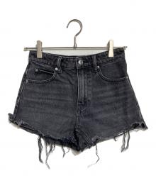 ALEXANDER WANG（アレキサンダー・ワン）の古着「デニムショートパンツ/Denim shorts」｜ブラック