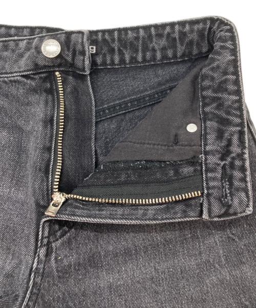 ALEXANDER WANG（アレキサンダー・ワン）ALEXANDER WANG (アレキサンダー・ワン) デニムショートパンツ/Denim shorts ブラック サイズ:24の古着・服飾アイテム