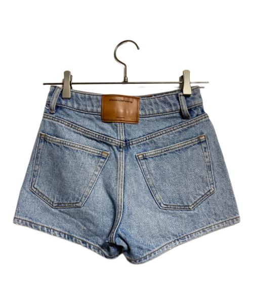 ALEXANDER WANG（アレキサンダー・ワン）ALEXANDER WANG (アレキサンダー・ワン) デニムショートパンツ インディゴ サイズ:24の古着・服飾アイテム