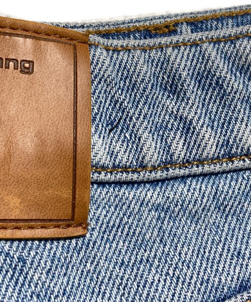 ALEXANDER WANG（アレキサンダー・ワン）ALEXANDER WANG (アレキサンダー・ワン) デニムショートパンツ インディゴ サイズ:24の古着・服飾アイテム