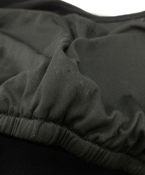 anuans（アニュアンス）anuans (アニュアンス) バックオープンカップインドッキングニットワンピース/Open-Back Knit Dress with Built-in Bra Top ブラック サイズ:Sの古着・服飾アイテム