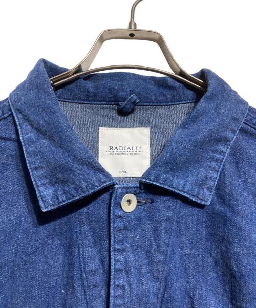 RADIALL（ラディアル）RADIALL (ラディアル) YARD DUB ENGINEER JACKET/ヤード ダブ エンジニアジャケット インディゴ サイズ:Lの古着・服飾アイテム