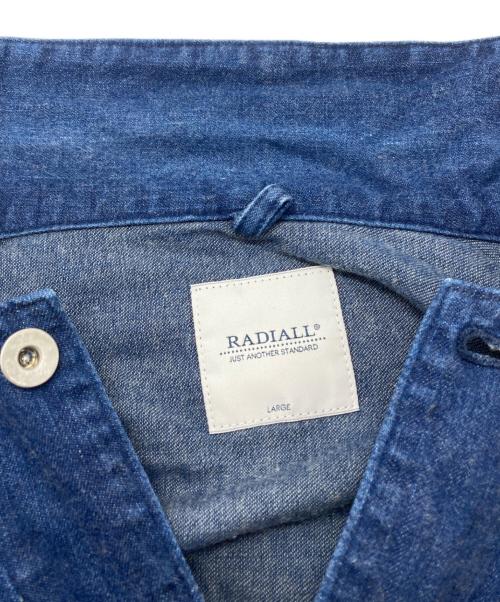 RADIALL（ラディアル）RADIALL (ラディアル) YARD DUB ENGINEER JACKET/ヤード ダブ エンジニアジャケット インディゴ サイズ:Lの古着・服飾アイテム