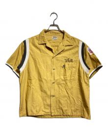 Hilton（ヒルトン）の古着「50-60’Sボーリングシャツ/Bowling shirt」｜マスタード