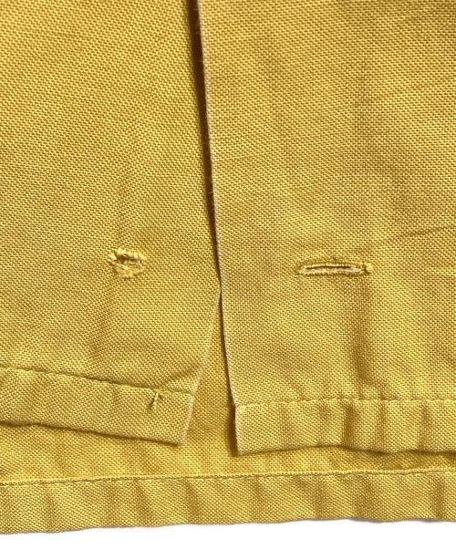 Hilton（ヒルトン）Hilton (ヒルトン) 50-60’Sボーリングシャツ/Bowling shirt マスタード サイズ:Lの古着・服飾アイテム