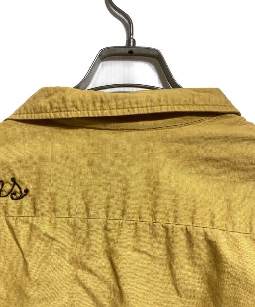 Hilton（ヒルトン）Hilton (ヒルトン) 50-60’Sボーリングシャツ/Bowling shirt マスタード サイズ:Lの古着・服飾アイテム