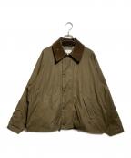 Barbourバブアー）の古着「TRANSPORTノンワックスジャケット/Non-waxed jacket」｜カーキ