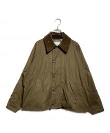 Barbour（バブアー）の古着「TRANSPORTノンワックスジャケット/Non-waxed jacket」｜カーキ