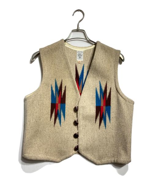 ORTEGA's（オルテガ）ORTEGA's (オルテガ) チマヨベスト/Chimayo vest ベージュ サイズ:42の古着・服飾アイテム