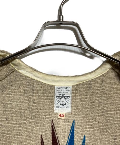 ORTEGA's（オルテガ）ORTEGA's (オルテガ) チマヨベスト/Chimayo vest ベージュ サイズ:42の古着・服飾アイテム