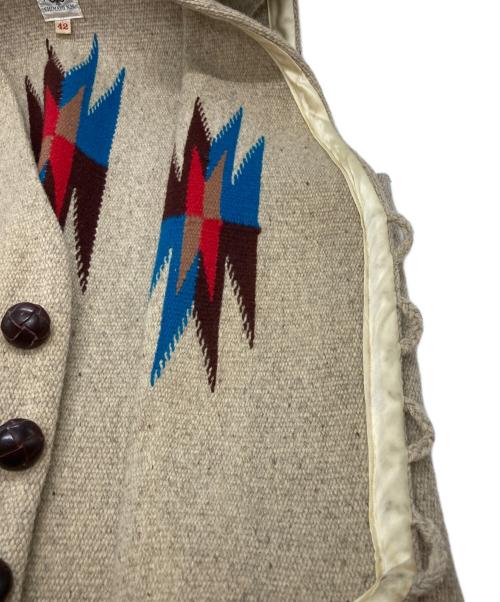 ORTEGA's（オルテガ）ORTEGA's (オルテガ) チマヨベスト/Chimayo vest ベージュ サイズ:42の古着・服飾アイテム