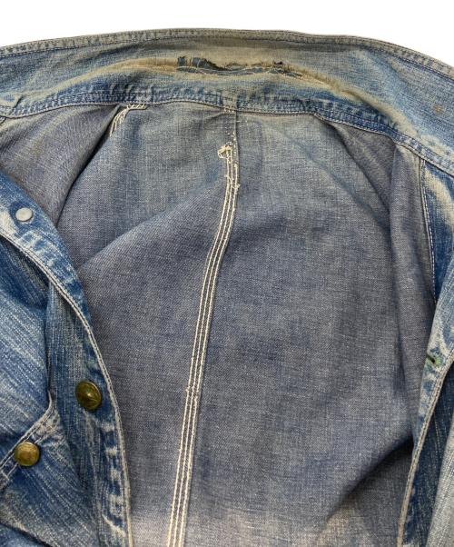 OSH KOSH B'gosh（オシュコシュ ビゴッシュ）OSH KOSH B'gosh (オシュコシュ ビゴッシュ) 50sデニムカバーオール インディゴ サイズ:Freeの古着・服飾アイテム