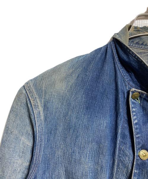 OSH KOSH B'gosh（オシュコシュ ビゴッシュ）OSH KOSH B'gosh (オシュコシュ ビゴッシュ) 50sデニムカバーオール インディゴ サイズ:Freeの古着・服飾アイテム