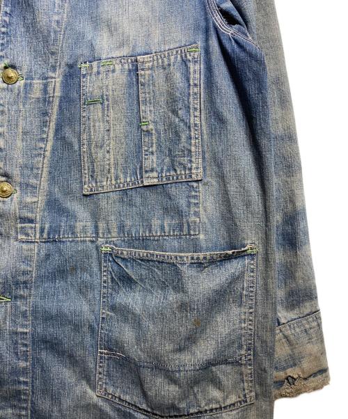 OSH KOSH B'gosh（オシュコシュ ビゴッシュ）OSH KOSH B'gosh (オシュコシュ ビゴッシュ) 50sデニムカバーオール インディゴ サイズ:Freeの古着・服飾アイテム