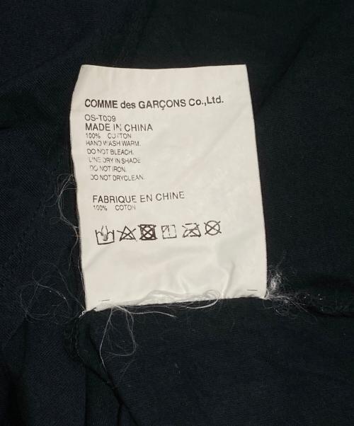 COMME des GARCONS（コムデギャルソン）COMME des GARCONS (コムデギャルソン) プリントTシャツ/Printed T-shirt ブラック サイズ:Mの古着・服飾アイテム