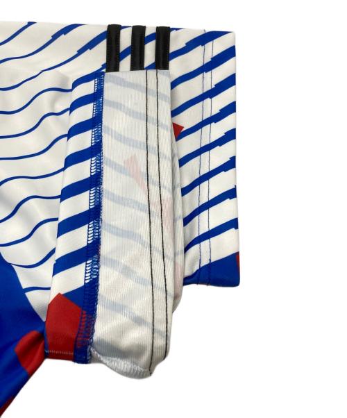 adidas（アディダス）adidas (アディダス) BRINGBACK REMIXED JAPAN JERSEY ブルー サイズ:Sの古着・服飾アイテム