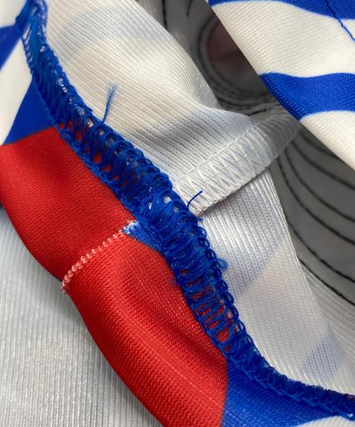 adidas（アディダス）adidas (アディダス) BRINGBACK REMIXED JAPAN JERSEY ブルー サイズ:Sの古着・服飾アイテム