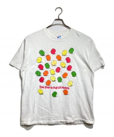 中古・古着通販】Hanes (ヘインズ) 90sプリントTシャツ ホワイト
