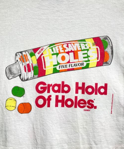 Hanes（ヘインズ）Hanes (ヘインズ) 90sプリントTシャツ ホワイト サイズ:XLの古着・服飾アイテム