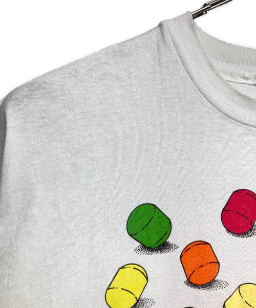 Hanes（ヘインズ）Hanes (ヘインズ) 90sプリントTシャツ ホワイト サイズ:XLの古着・服飾アイテム