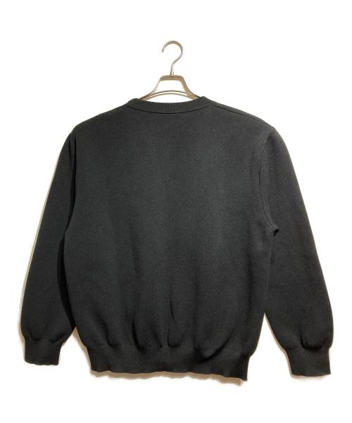 DOLCE & GABBANA（ドルチェ＆ガッバーナ）DOLCE & GABBANA (ドルチェ＆ガッバーナ) 刺繍クルーネックセーター/Embroidered Crew-Neck Sweater ブラック サイズ:Lの古着・服飾アイテム