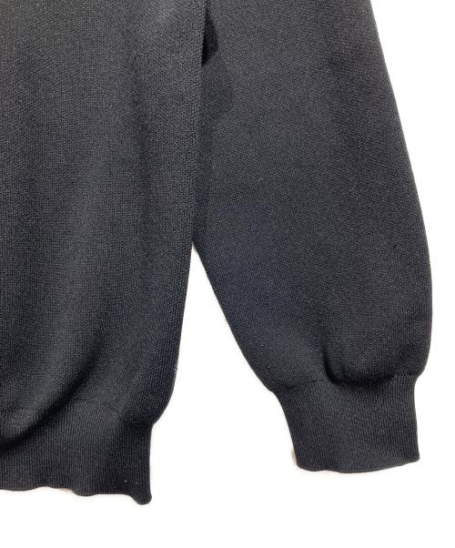 DOLCE & GABBANA（ドルチェ＆ガッバーナ）DOLCE & GABBANA (ドルチェ＆ガッバーナ) 刺繍クルーネックセーター/Embroidered Crew-Neck Sweater ブラック サイズ:Lの古着・服飾アイテム