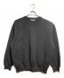 DOLCE & GABBANA（ドルチェ＆ガッバーナ）の古着「刺繍クルーネックセーター/Embroidered Crew-Neck Sweater」｜ブラック