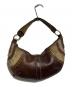 COACH (コーチ) ハーフムーンスタッズワンショルダーバッグ/Half-Moon Studded One-Shoulder Bag ブラウン サイズ:不明：20000円