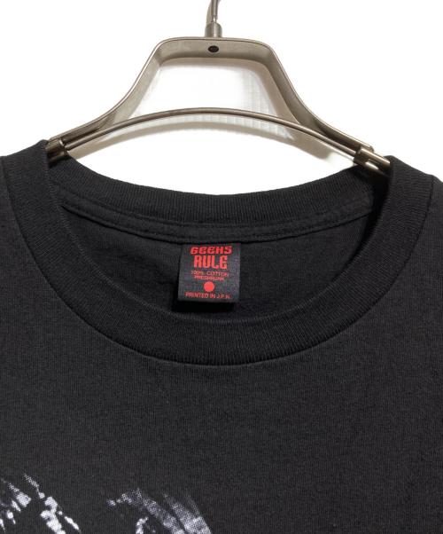 GEEKS RULE（ギークスルール）GEEKS RULE (ギークスルール) HUNTER HUNTER (ハンター×ハンター) シルクスクリーンプリントTシャツ/Screen-printed T-shirt ブラック サイズ:Sの古着・服飾アイテム