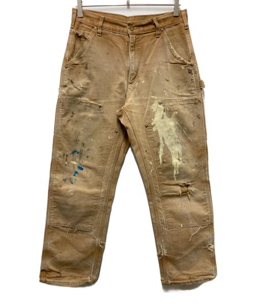 CarHartt（カーハート）CarHartt (カーハート) USA製ダブルニーパンツ ベージュ サイズ:	SIZE 30X30の古着・服飾アイテム